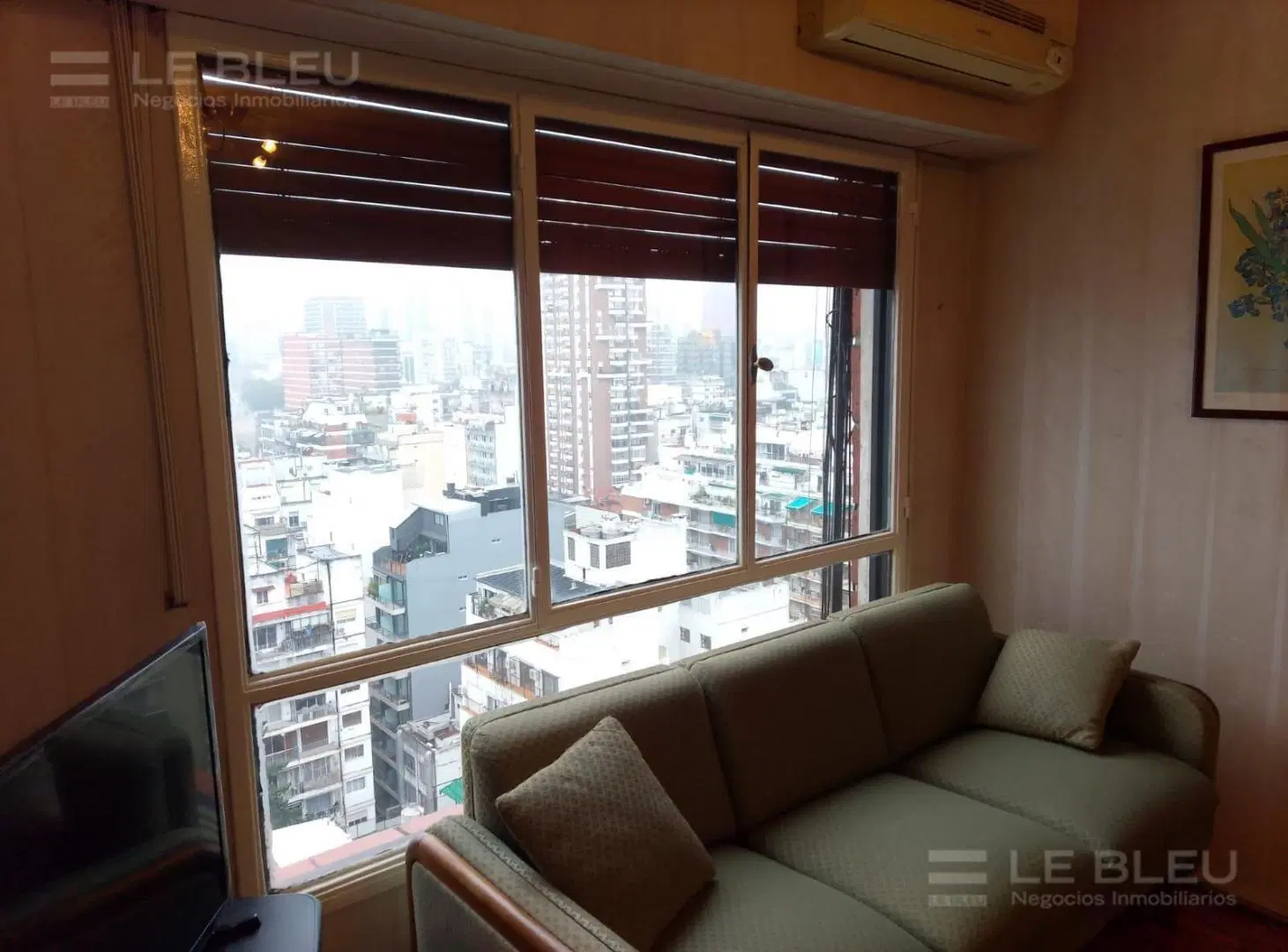 Alquiler Departamento 3 ambientes amoblado balcon al frente en Belgrano 1