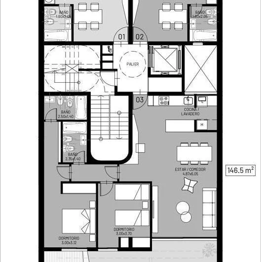 VENTA-MONTEVIDEO 961-1 DORMITORIO-AMENITIES-CENTRO