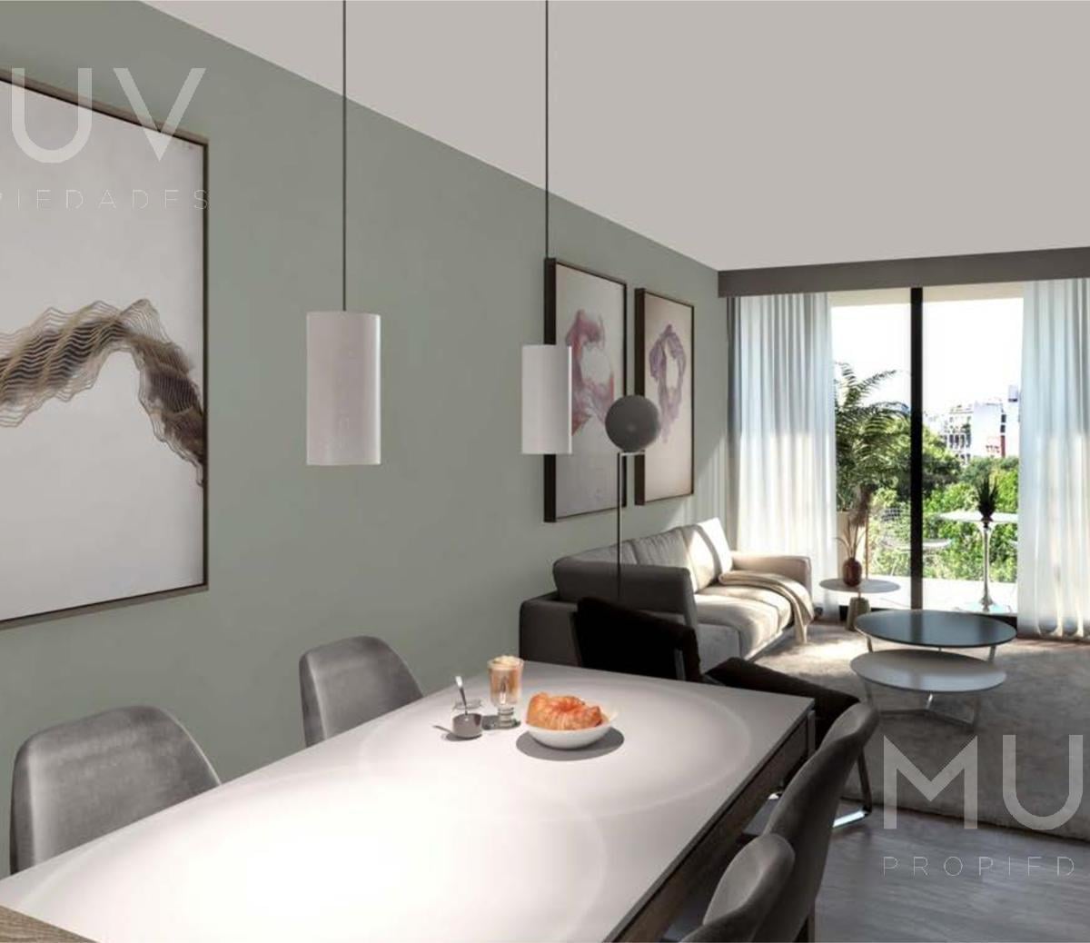 Cabildo Boulevard. Belgrano. 3 ambientes con dos balcones y dormitorio principal en suite