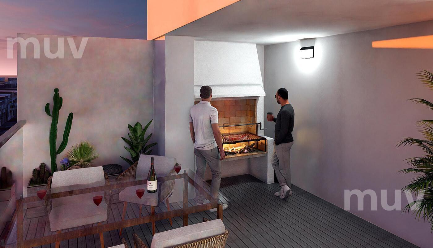Foto de Cuenca 1000 - Depto 2 ambientes con terraza y parrilla en Venta en, imagen 5