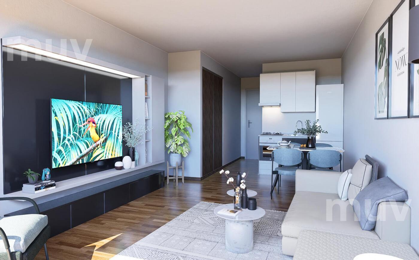 Foto de Cuenca 1000 - Depto 2 ambientes con terraza y parrilla en Venta en, imagen 2