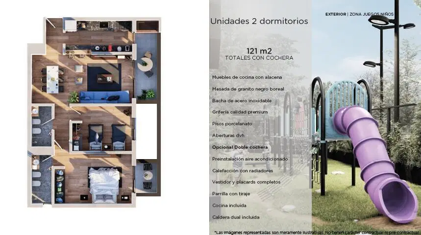 Departamentos Condominio Premium GRANVISTA 5