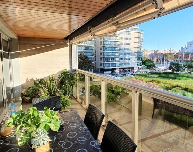SEMI PISO DEPTO 4 AMB AMOBLADO | 3 COCHERAS | 2 BALCONES | BAULERA | FULL AMENITIES 3