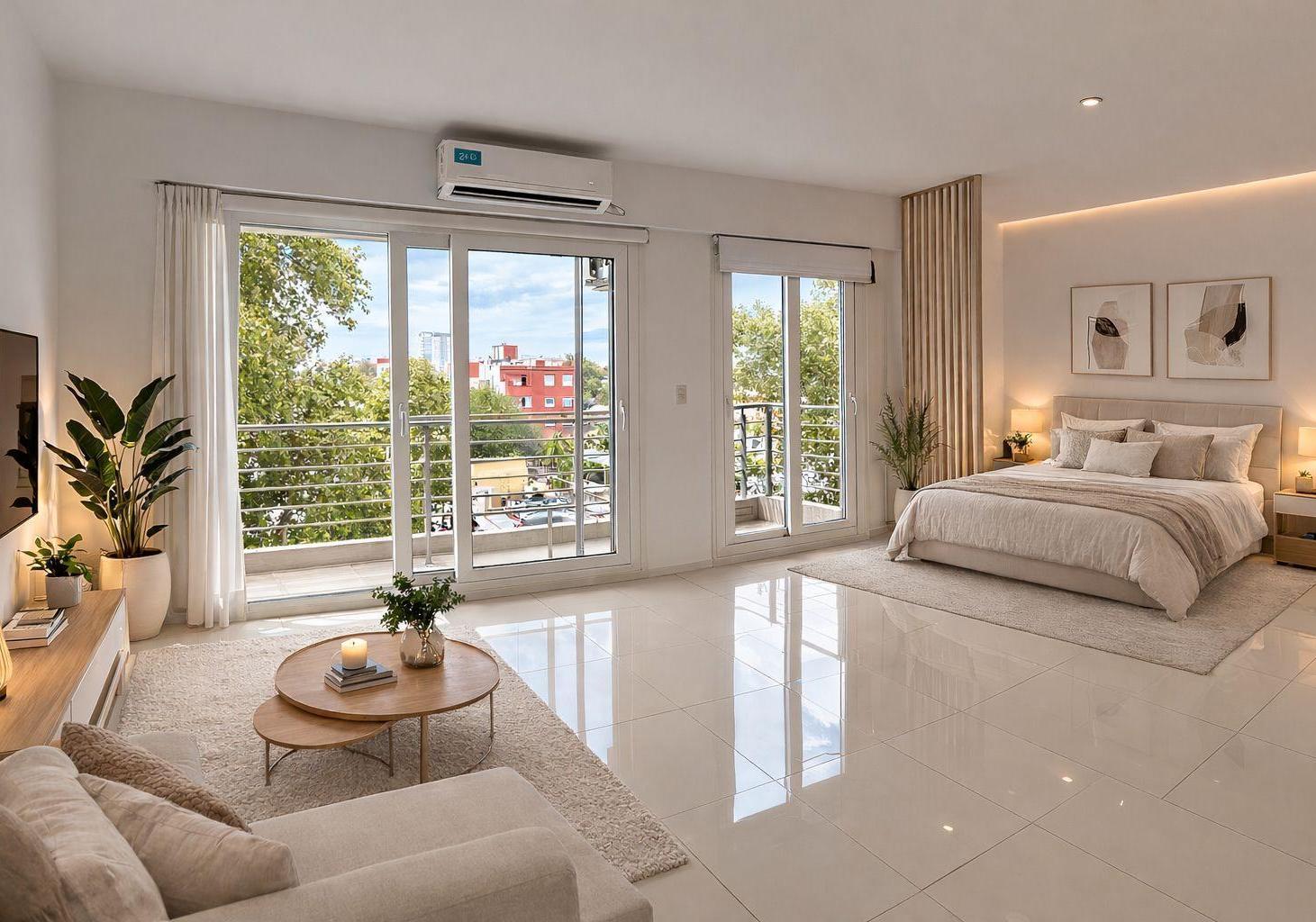 Departamento en Villa Crespo Moderno con Balcon al Frente