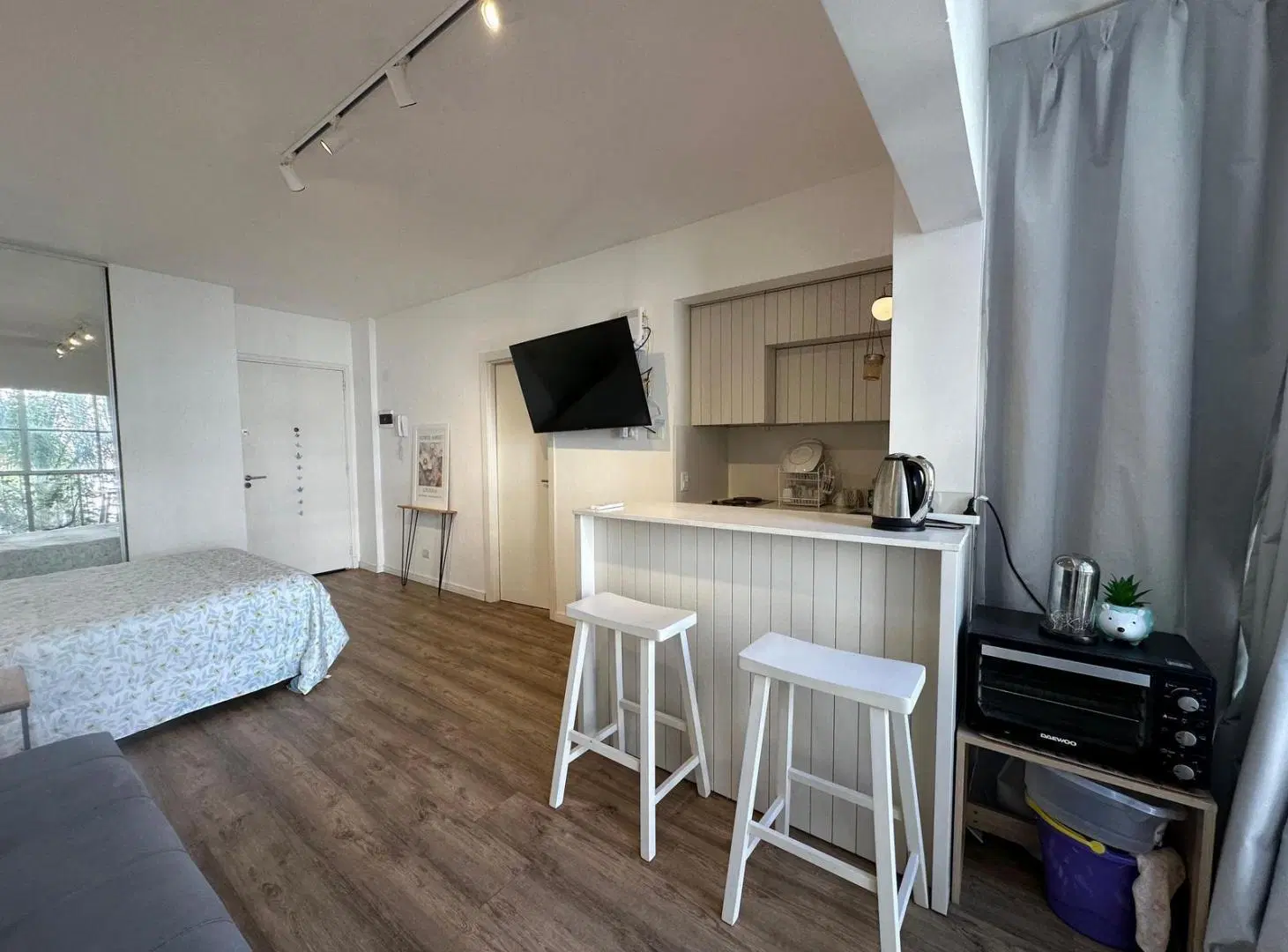 Departamento 1 ambiente en alquiler en palermo, excelente estado. Sin expensas 5