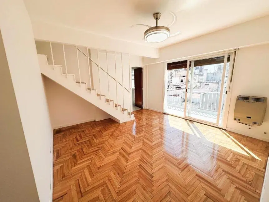 Departamento en Alquiler Temporal – 3 Ambientes Dúplex en Recoleta – Uriburu y Av. Santa Fe 2