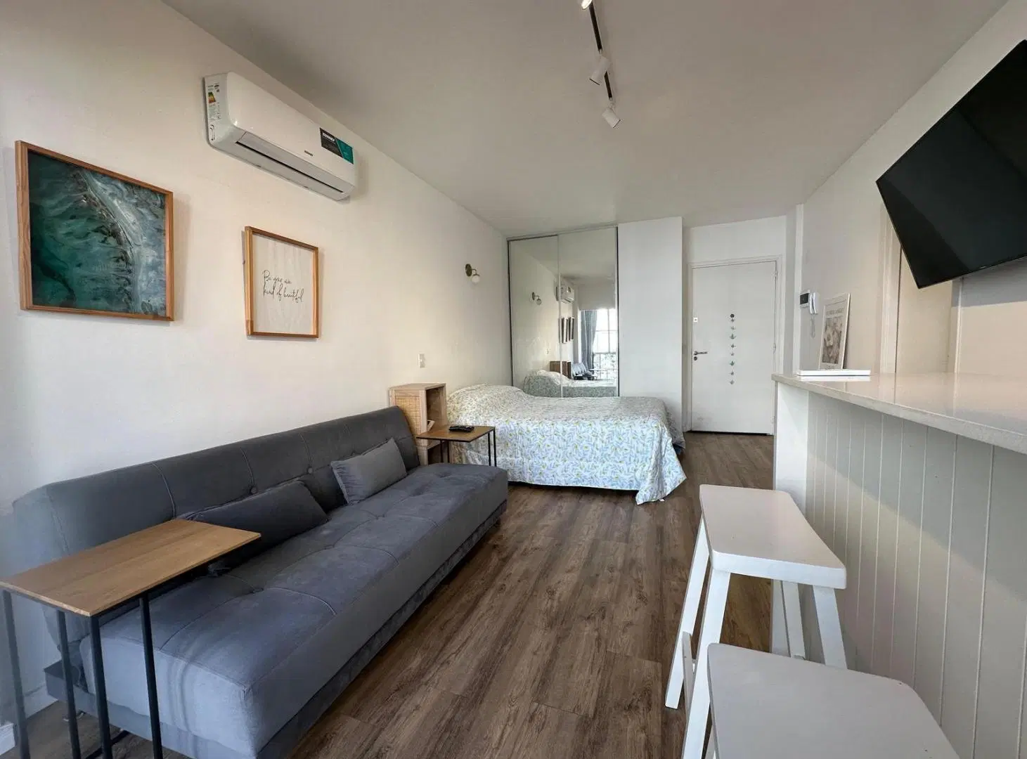 Departamento 1 ambiente en alquiler en palermo, Amueblado- Sin expensas 2