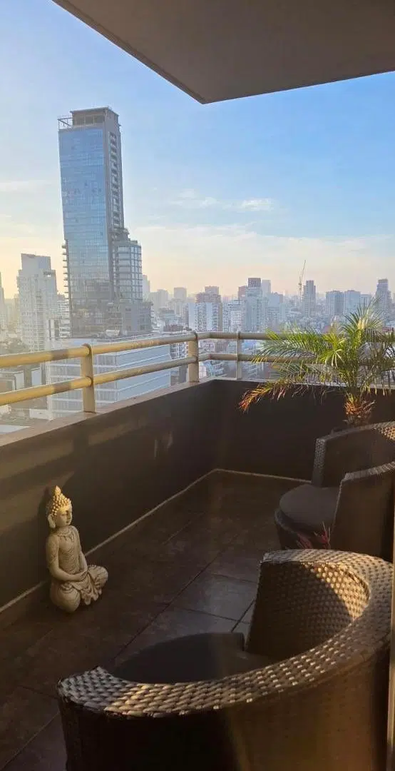 Alquiler 3 ambientes c/cochera en Mirabilia Palermo en piso alto 5