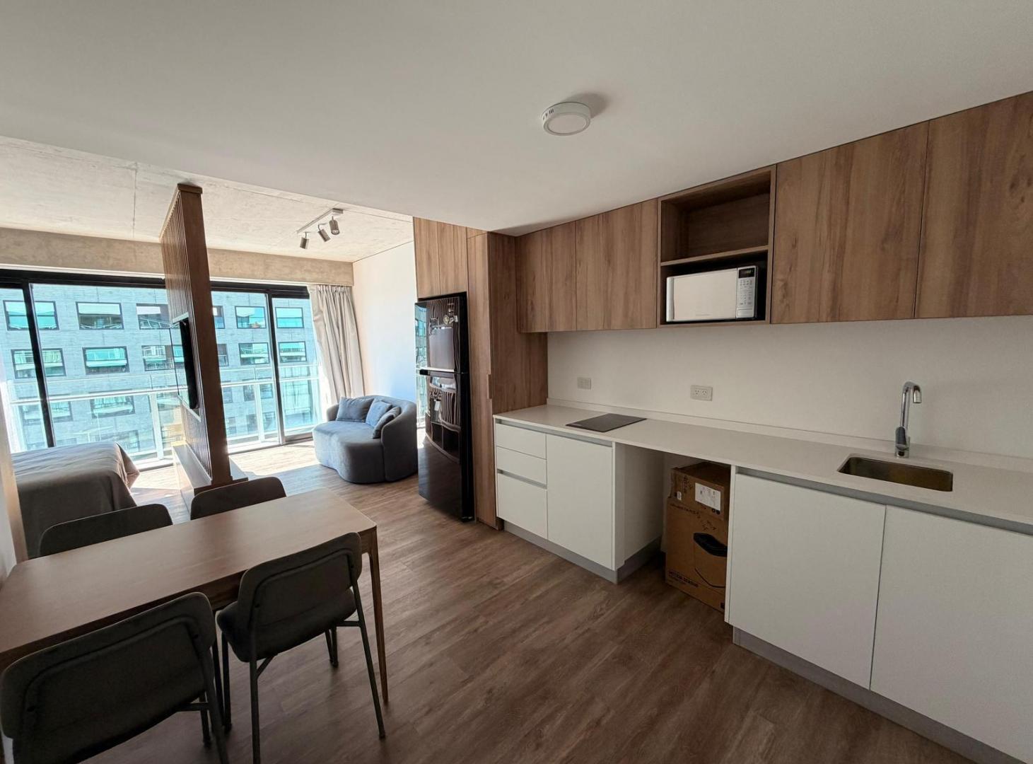 Foto de Studio amoblado en alquiler con balcón y vista al Río | Quartier del, imagen 2