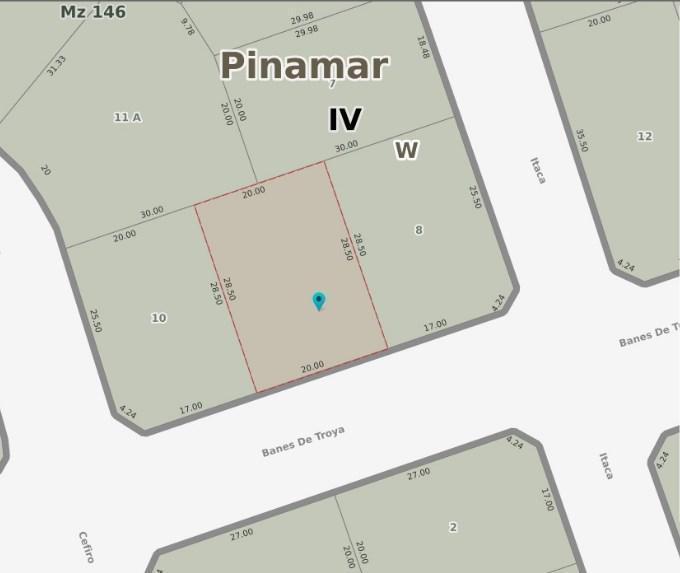 VENTA,Terreno en venta, zona Norte PLAYA, Pinamar