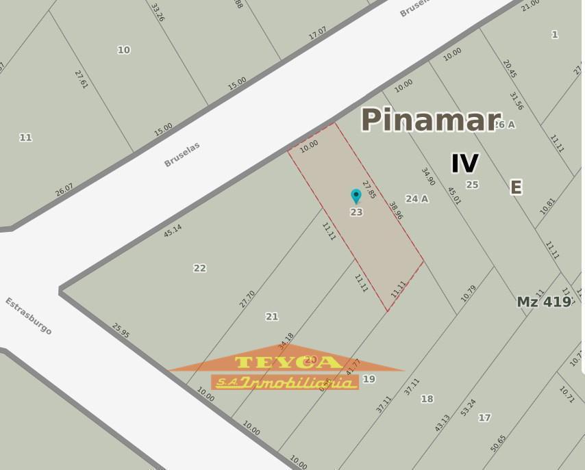VENTA, LOTE, ZONA MAR DE OSTENDE, PINAMAR