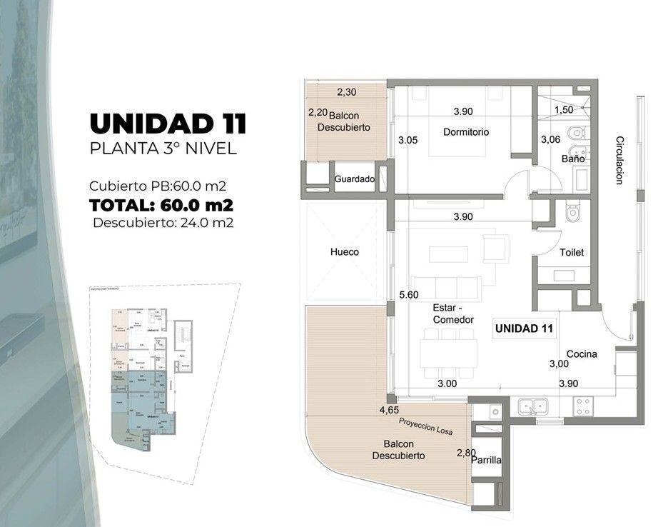 Foto de VENTA, Departamento en Venta, 2 ambientes, VALERIA DEL MAR, imagen 4