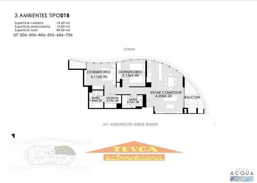 Foto de Departamento de 3 ambientes, venta en pozo, Pinamar centro, imagen 1