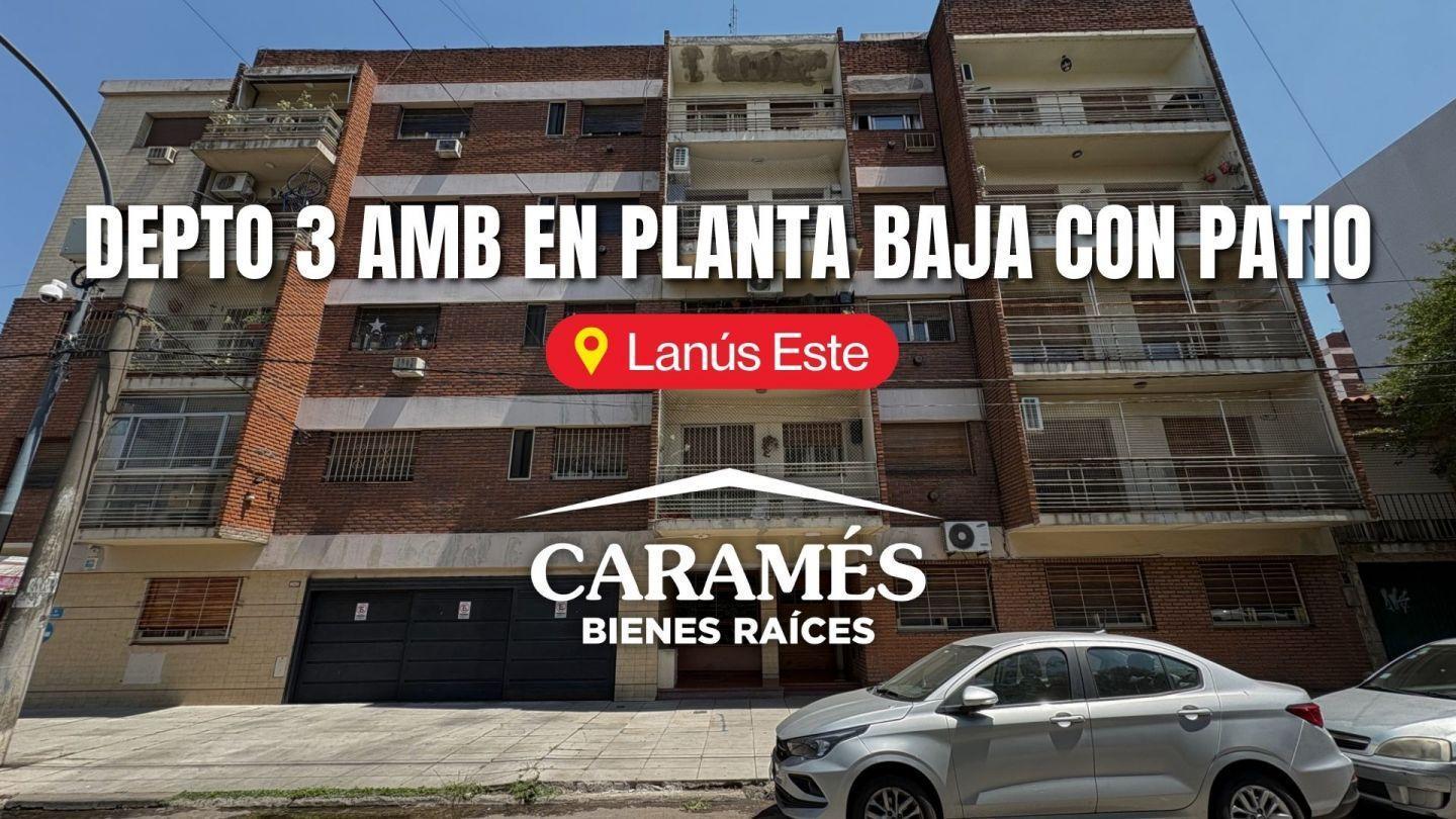 Foto de Depto al frente en PB de 3 amb c/ patio en pleno Lanús Este. ¡Apto, imagen 1