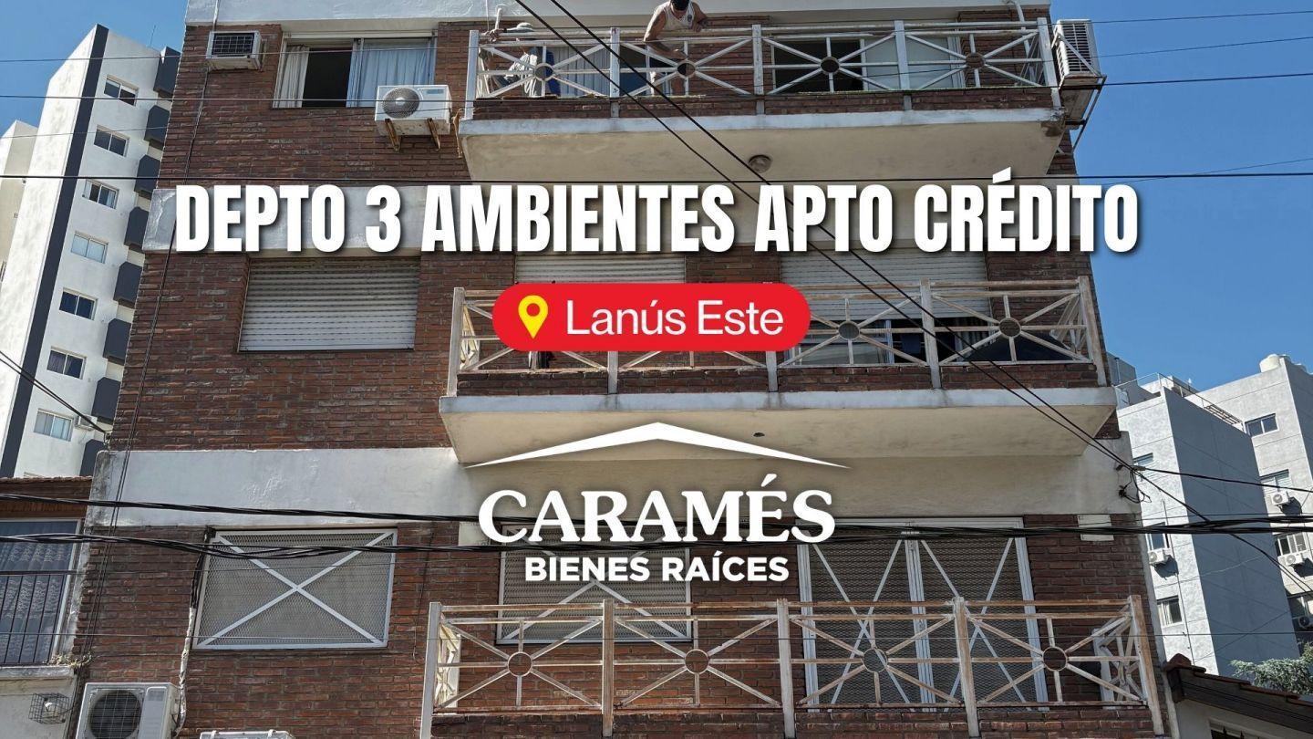 Foto de Depto de 3 amb en pleno lanus este. Apto credito, ideal 1ra vivienda o, imagen 1