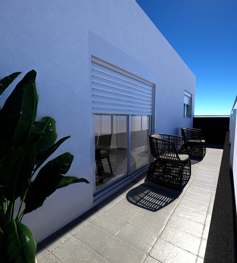 Departamento 2 Amb. 3º Piso Uf 9 Al Frente C/balcon Aterrazado. 1