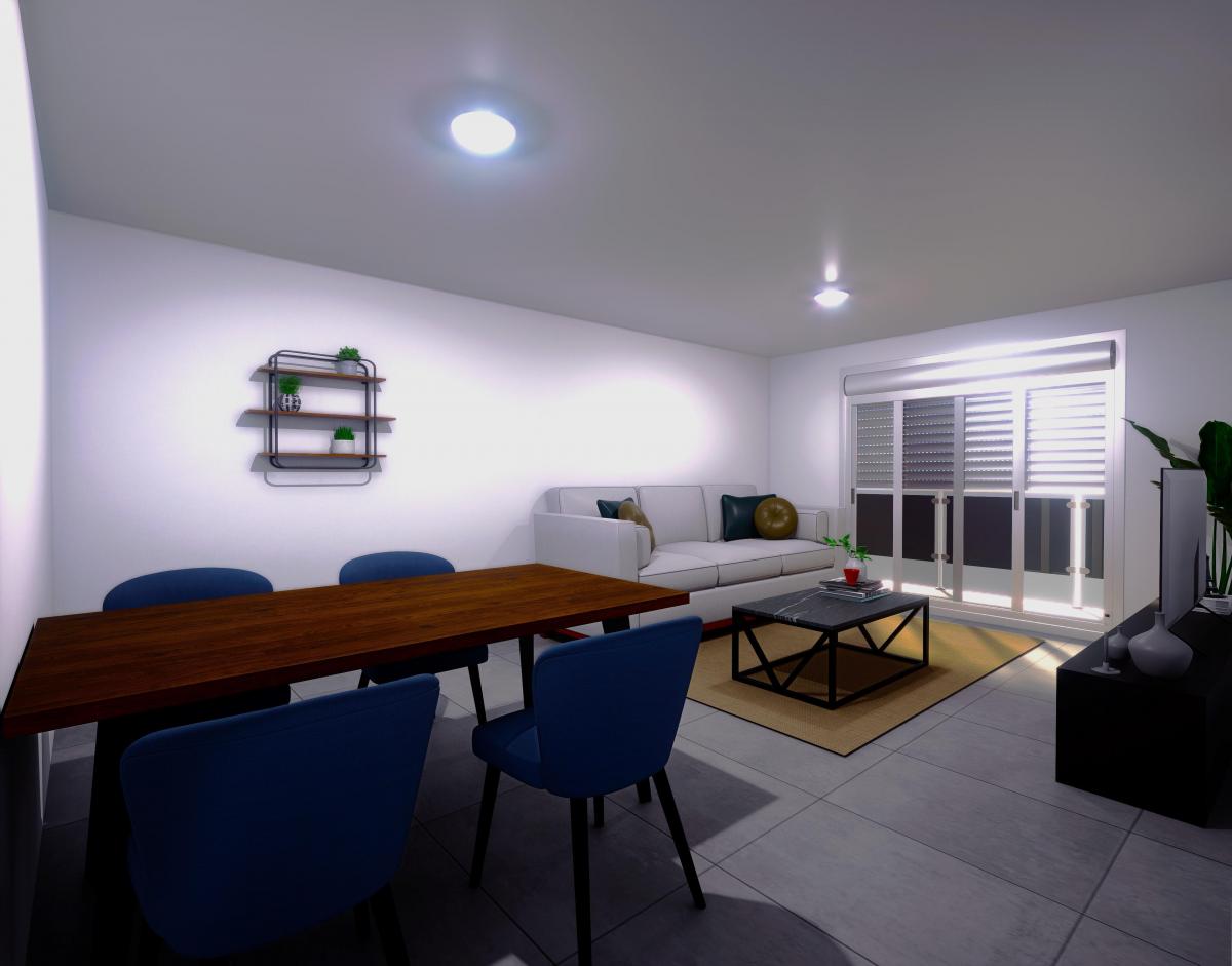 Departamento 2 Amb. 1ºpiso C/frente C/balcón y Terraza Propia. 1