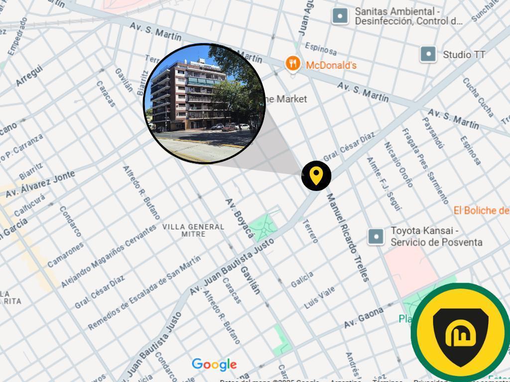 Departamento en Venta - 3 Ambientes con Patio Caba 5