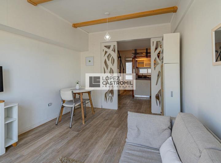 IMPECABLE DUPLEX! Balcón al frente! M/lum! AMOBLADO Y EQUIPADO! Amenities! ÚNICO 4
