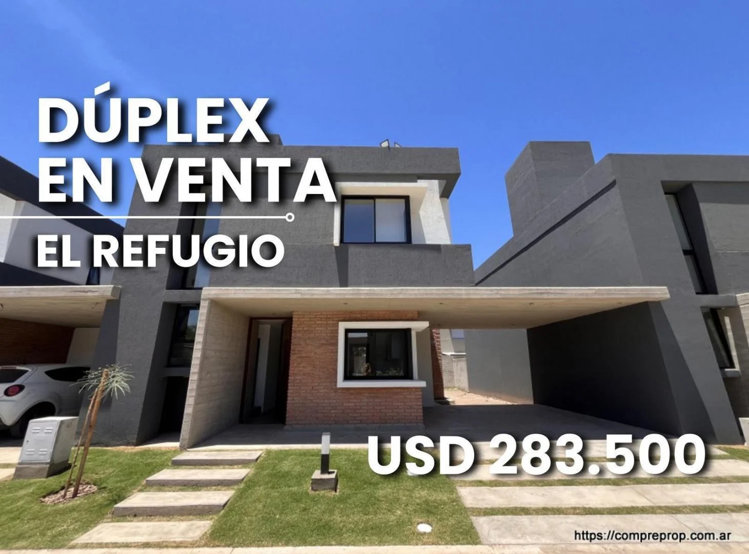 DUPLEX EN VENTA 3 DORMITORIOS COMPLEJO EL REFUGIO ARGUELLO