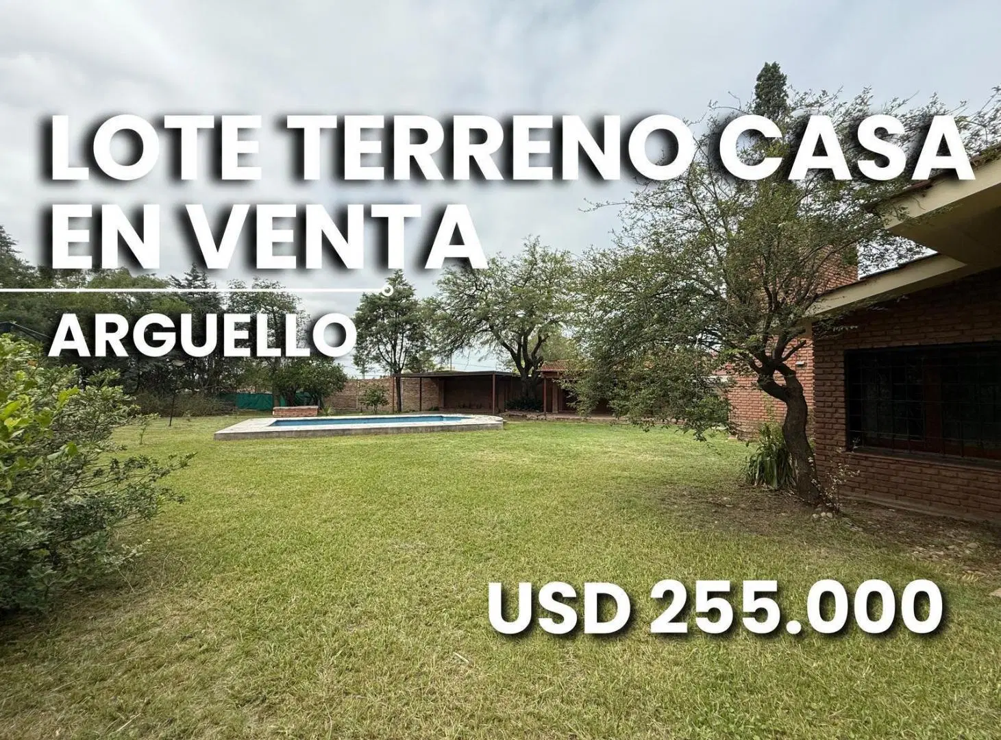LOTE TERRENO CASA EN VENTA ARGUELLO APTO DESARROLLO 2