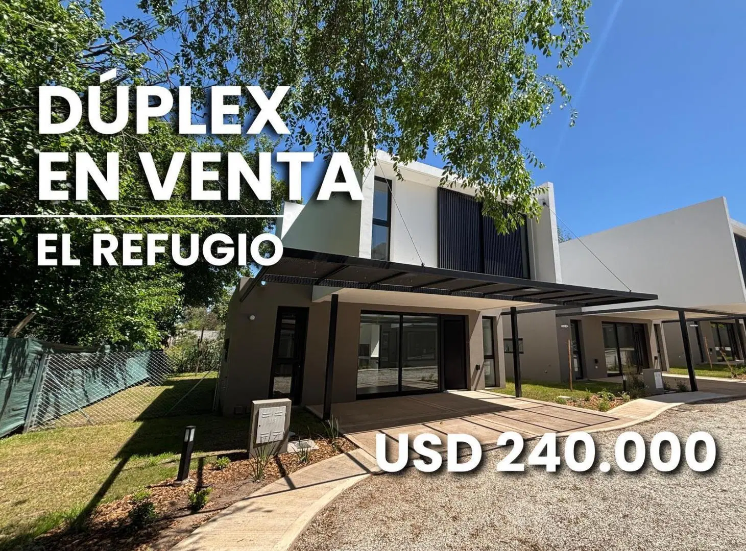 EL REFUGIO HOUSING DUPLEX EN VENTA 3 DORMITORIOS Y ESCRITORIO 4