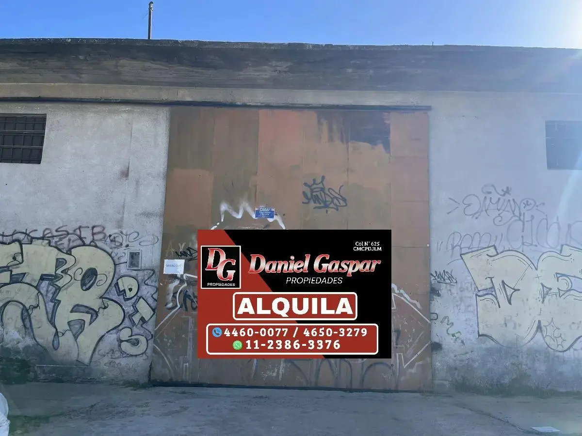 ALQUILER – GALPÓN / DEPÓSITO 120 M2 – USO COMERCIAL 1