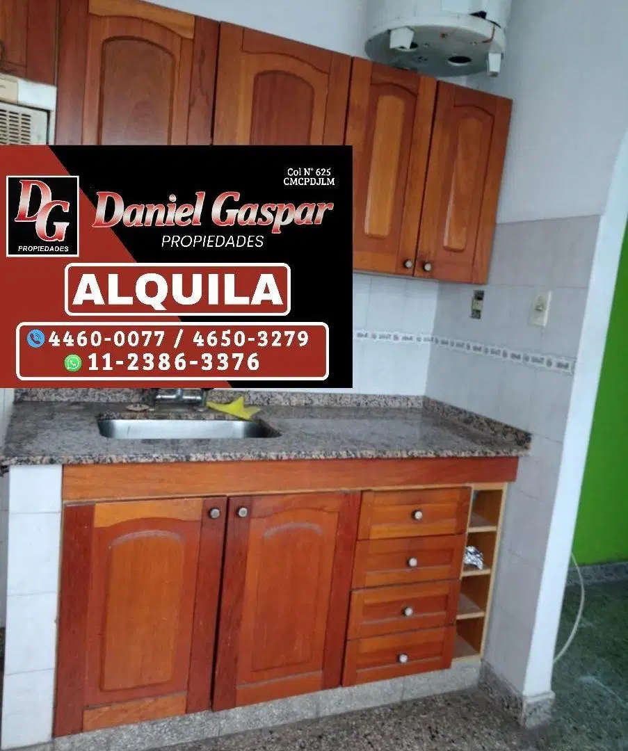 ALQUILER - DEPARTAMENTO 3 AMBIENTES CON PATIO 3