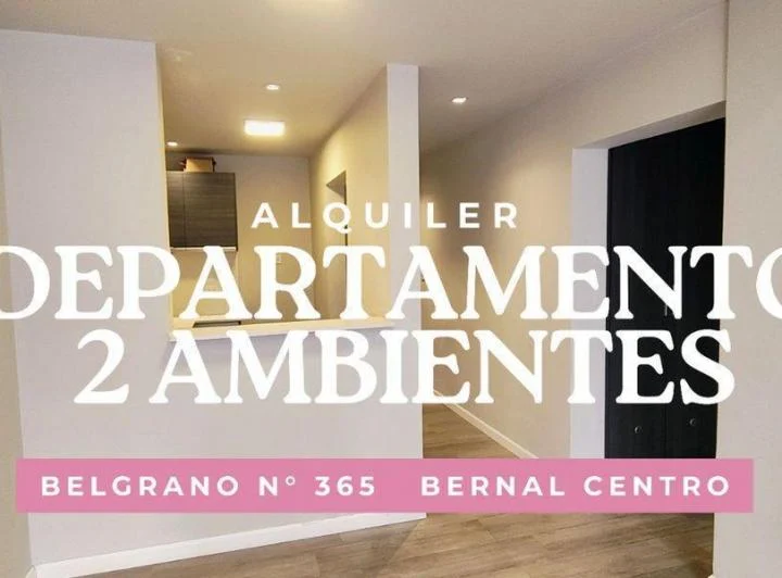 ALQUILER DEPARTAMENTO 2 AMB  BERNAL CENTRO 2