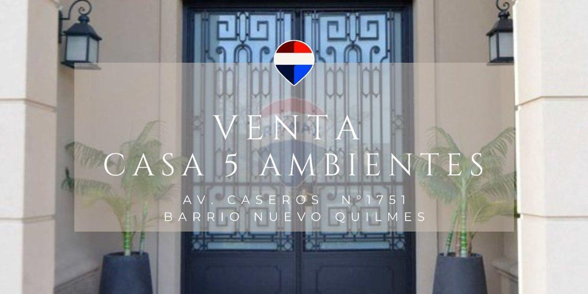 VENTA CASA 5 AMB PISCINA, QUINCHO EN NUEVO QUILMES