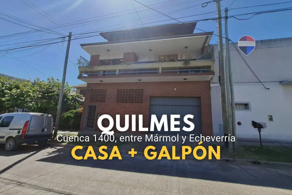 Venta Casa, Galpon, Quincho en Quilmes Este 2