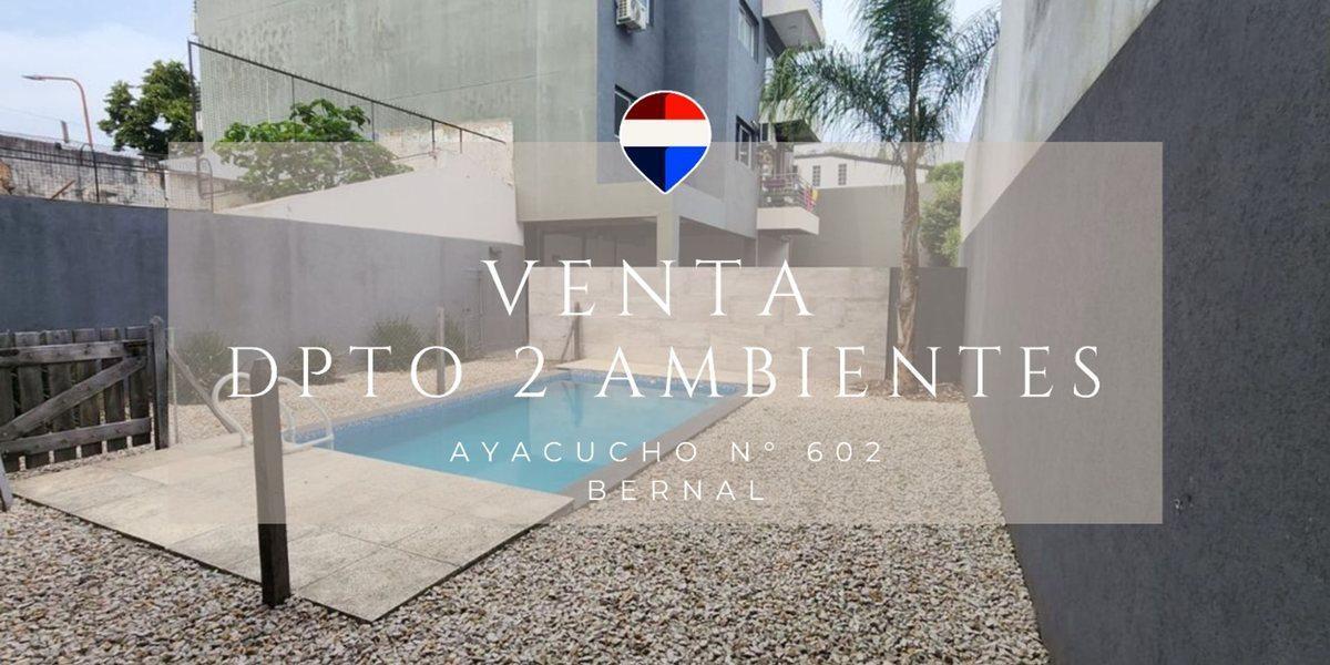 VENTA DEPTO 2 AMB TOILETTE BALCON ESTRENAR BERNAL