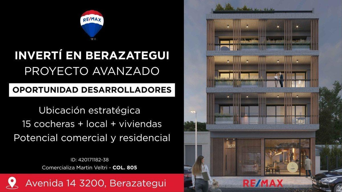 VENTA/PERMUTA EDIFiCIO A TERMINAR EN BERAZATEGUI