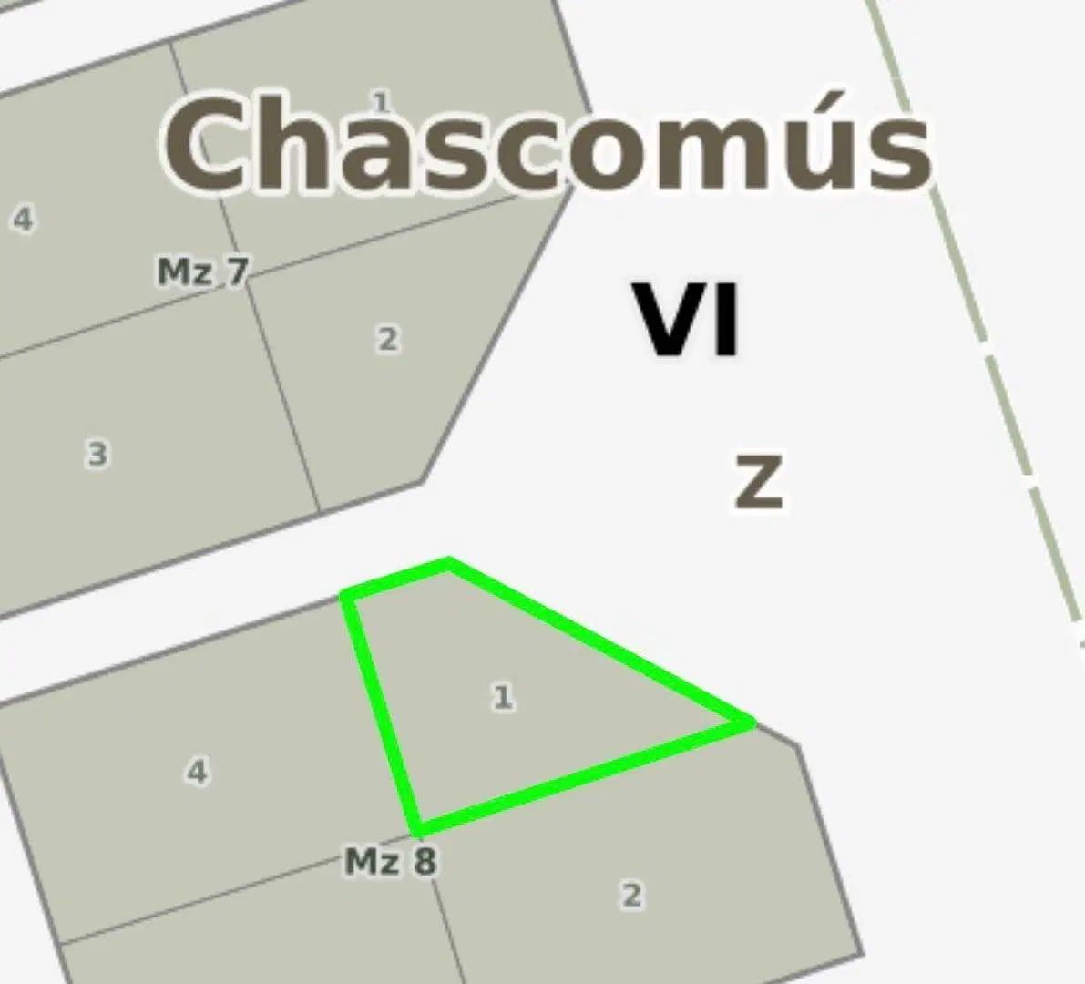VENTA LOTE DE 1712 m2 EN RUTA 2 CHASCOMUS 4