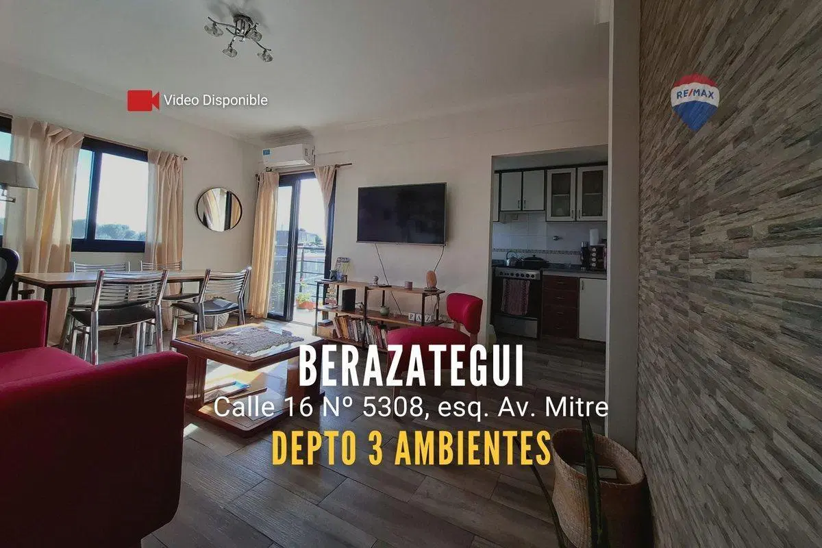 Departamento 3 amb, calle 16 5308, Berazategui 2