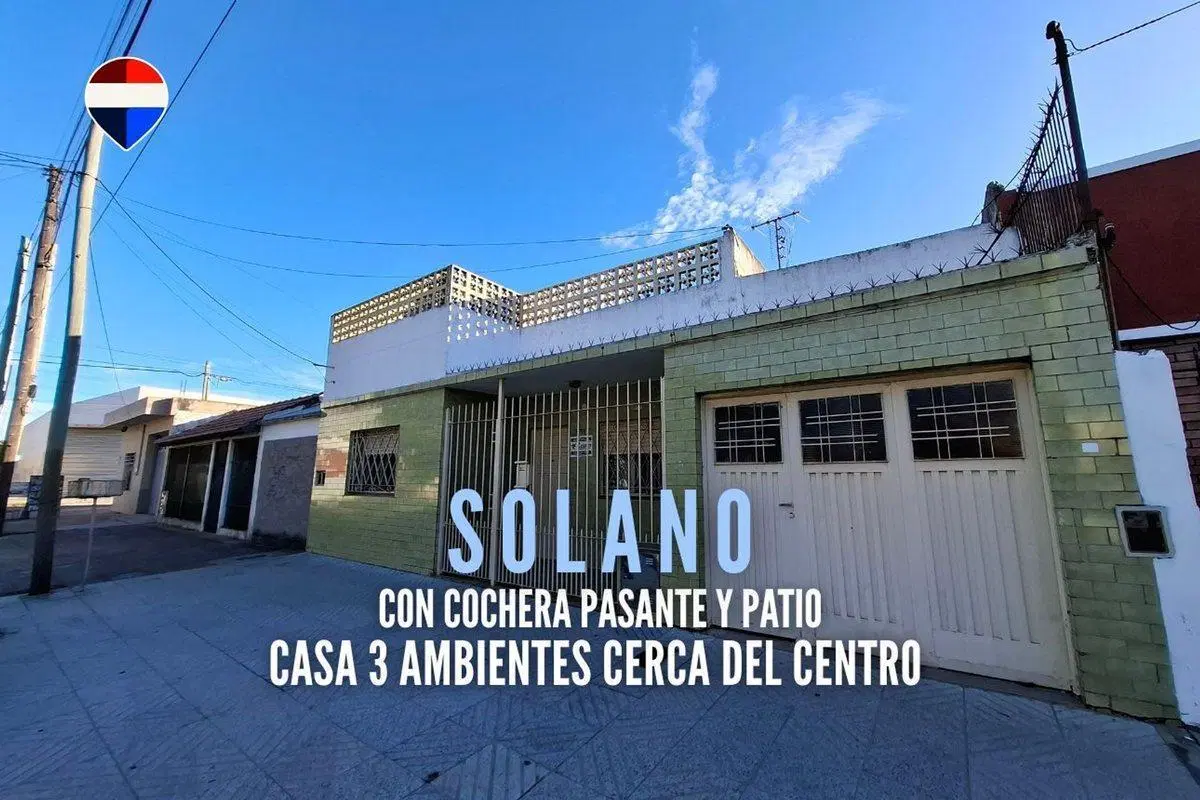 VENTA CASA 3 AMB CON COCHERA Y PATIO SOLANO CENTRO 5