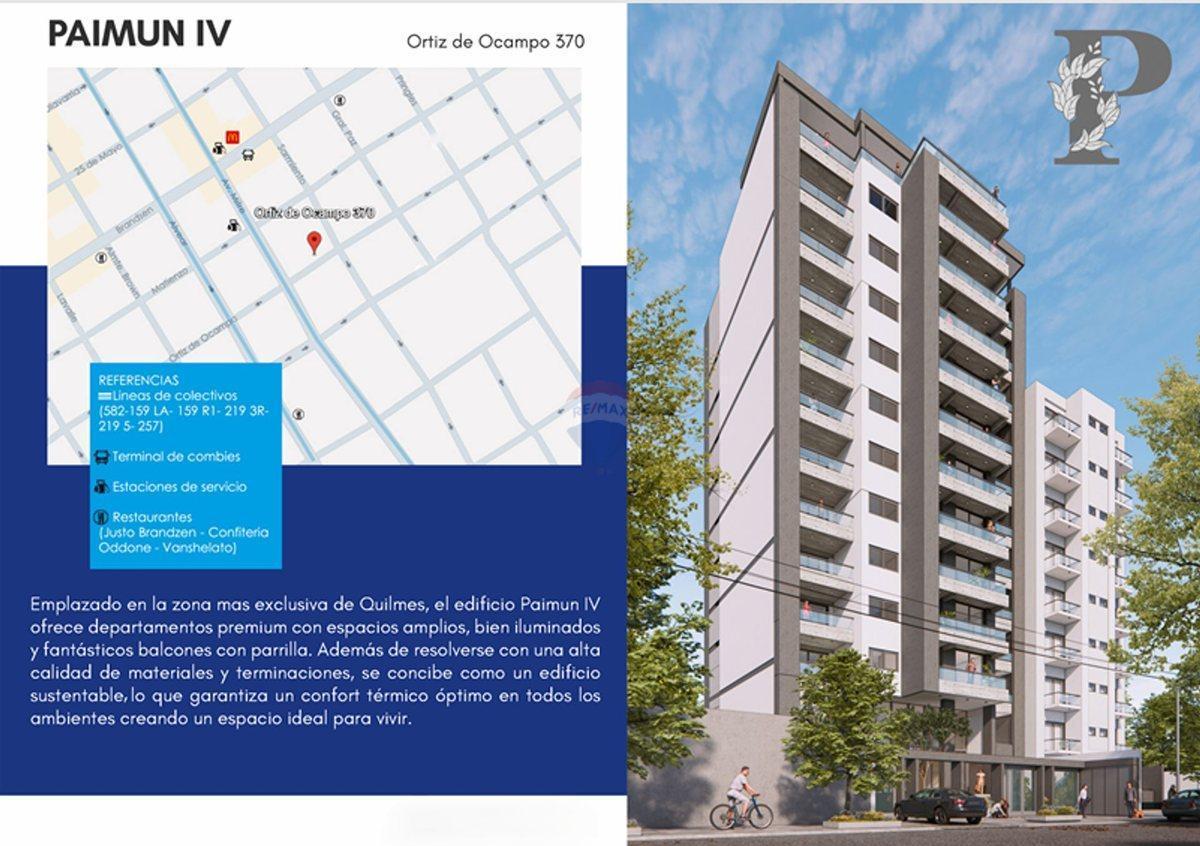 VENTA DEPARTAMENTO 3 AMBIENTES EN POZO QUILMES