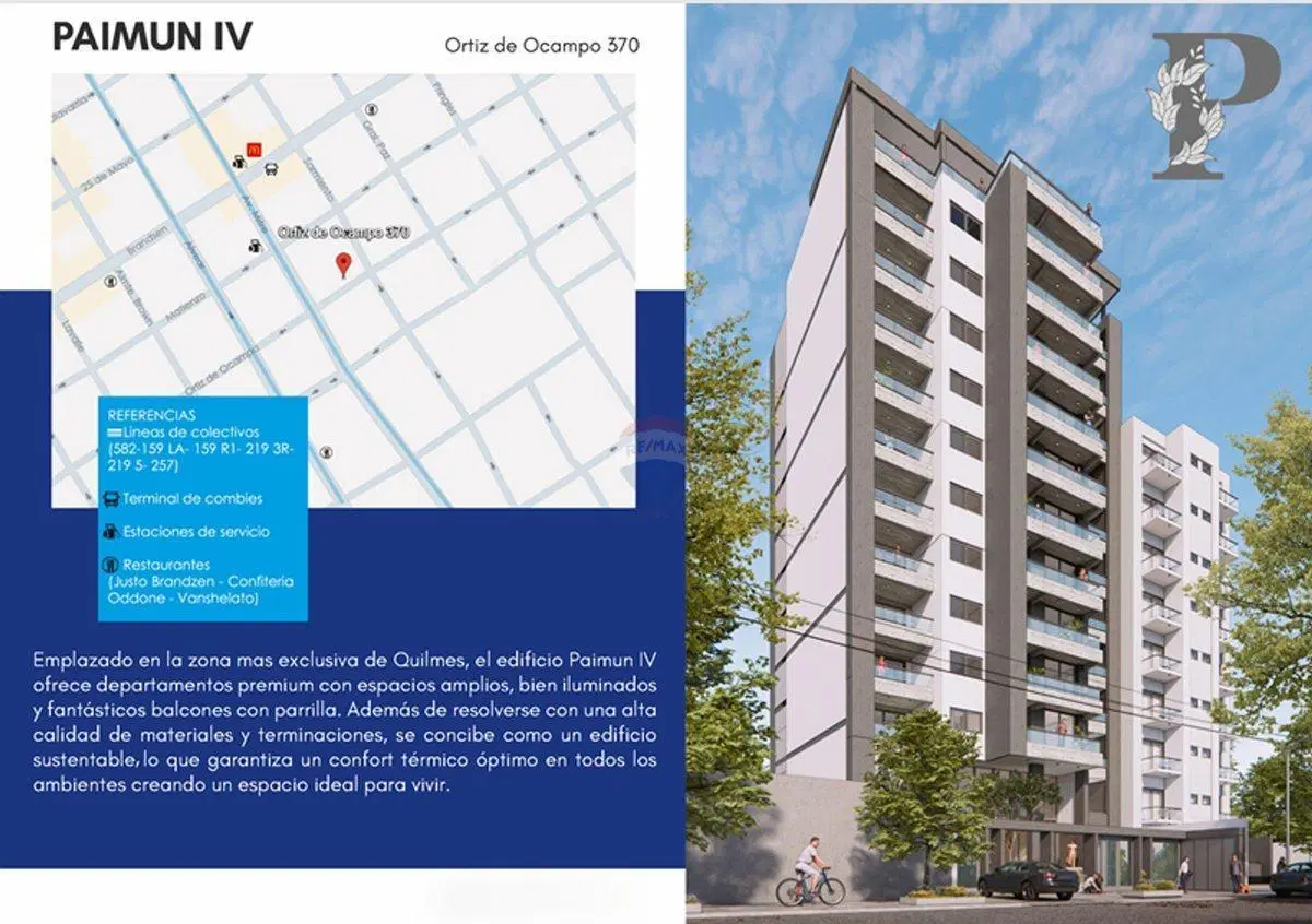 VENTA DEPARTAMENTO 3 AMBIENTES EN POZO QUILMES 3