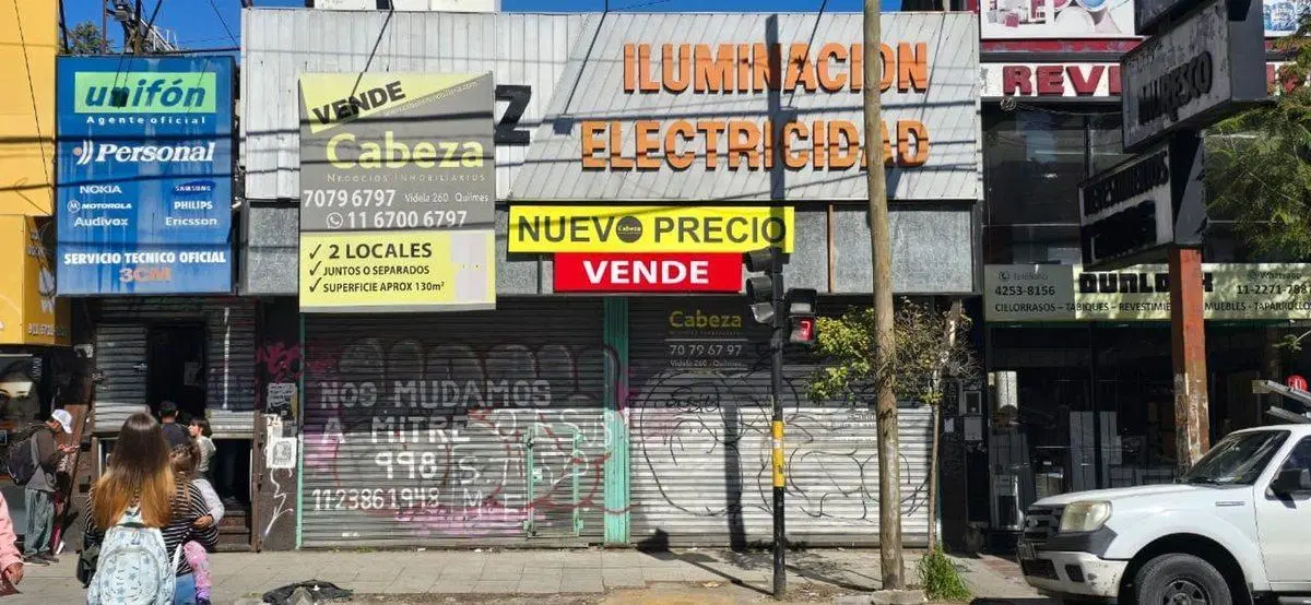 VENTA LOCAL 130 M2  SOBRE AVENIDA QULMES CENTRO 4
