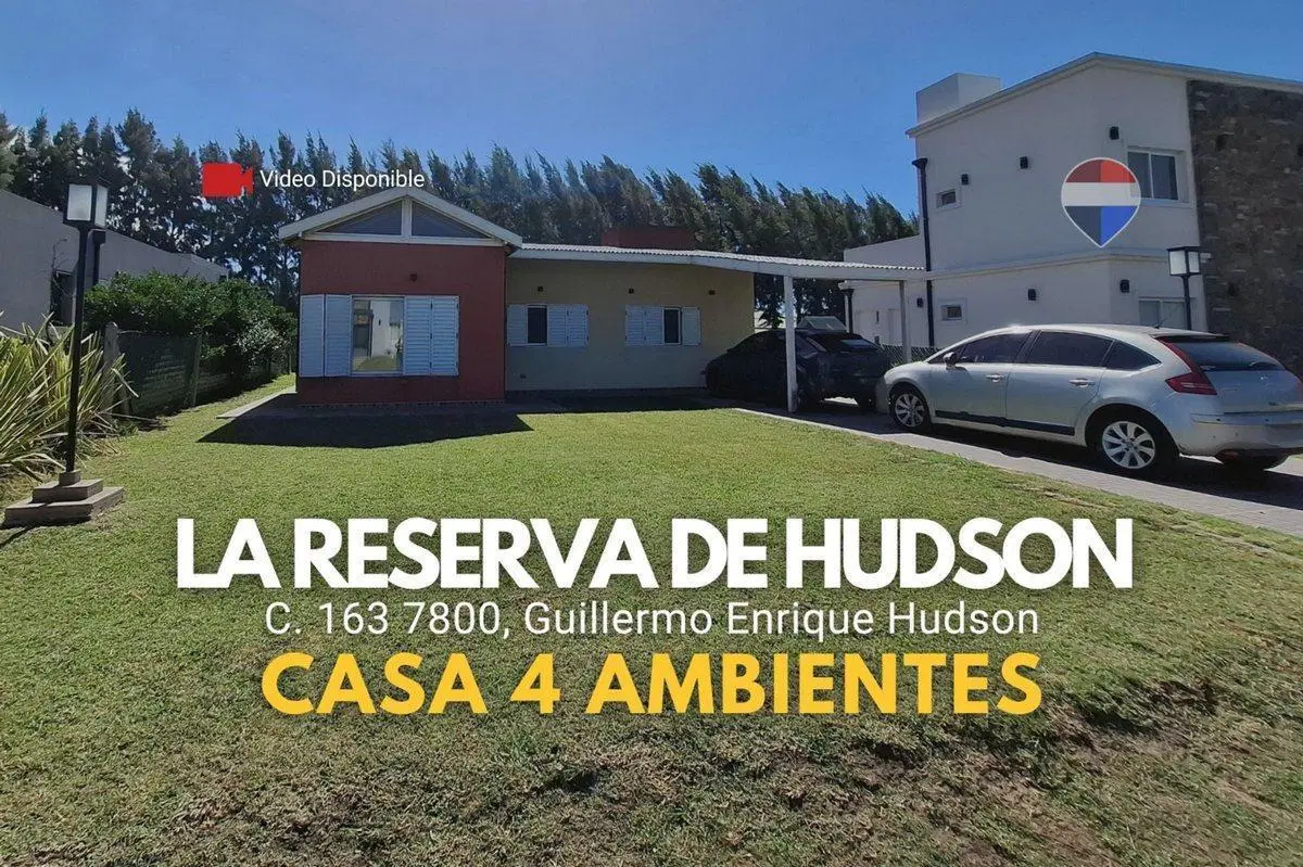Venta Casa 4 ambientes Barrio La Reserva de Hudson 4