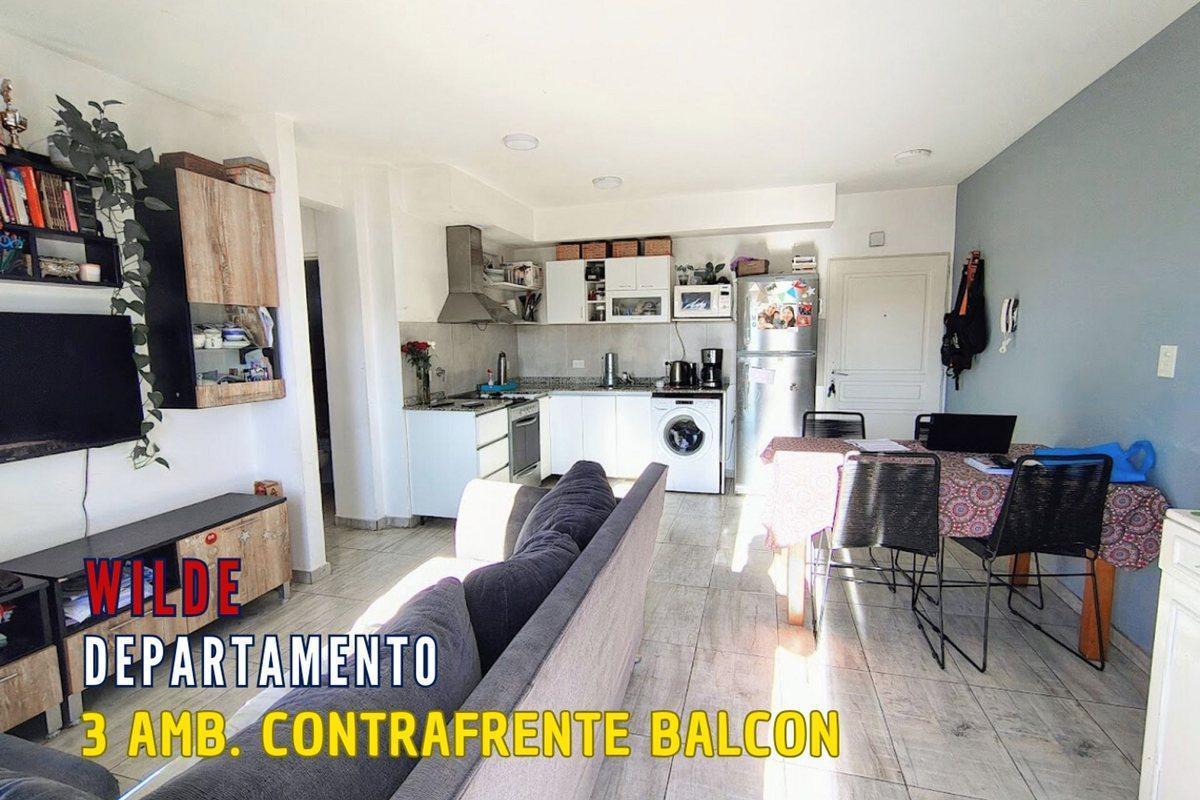 Foto de VENTA DEPARTAMENTO 3 AMBIENTES WILDE CENTRO BALCON, imagen 2