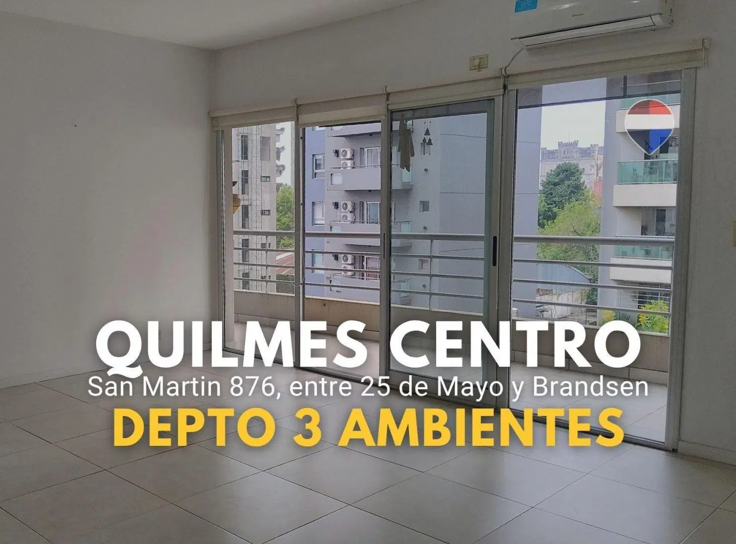 VENTA DEPTO 3 AMBIENTES CON COCHERA EN QUILMES 2