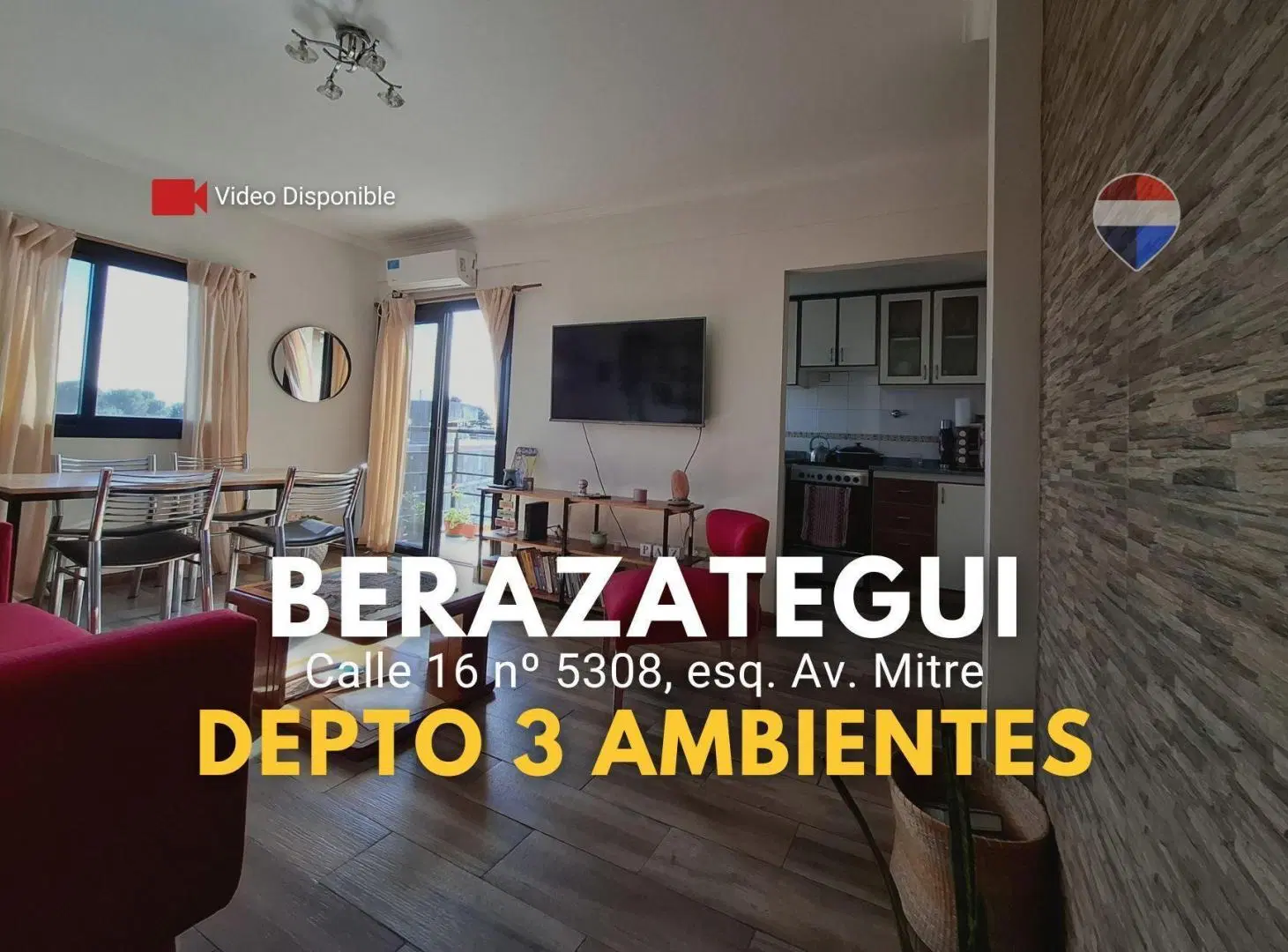 Departamento 3 amb, calle 16 5308, Berazategui 8
