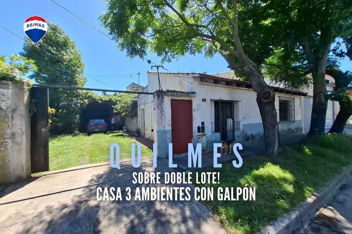 Foto de VENTA CASA 3 AMB CON GALPÓN Y JARDÍN QUILMES, imagen 2