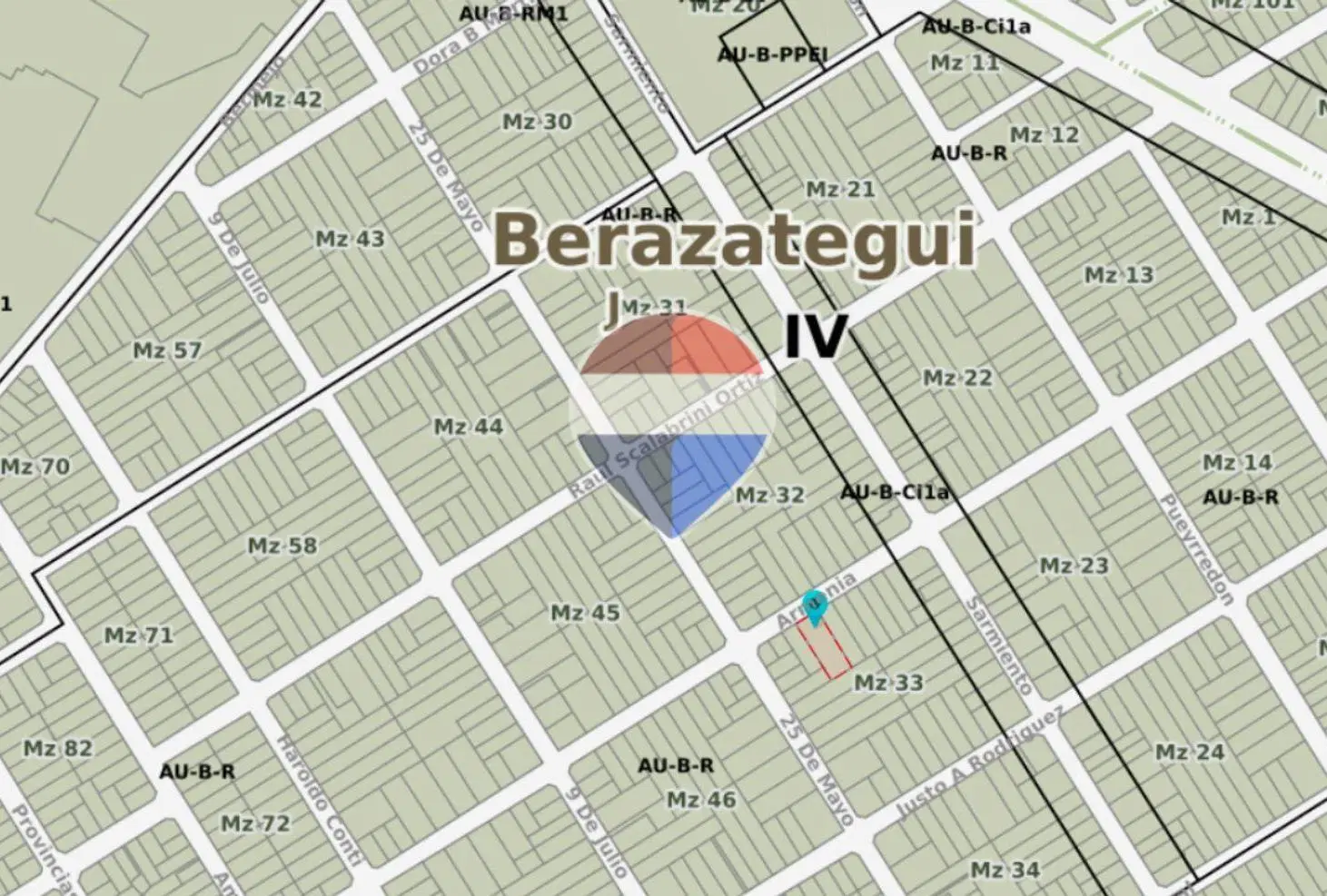 LOTE DE 614M² | FINANCIA 50% | BERAZATEGUI CENTRO 5