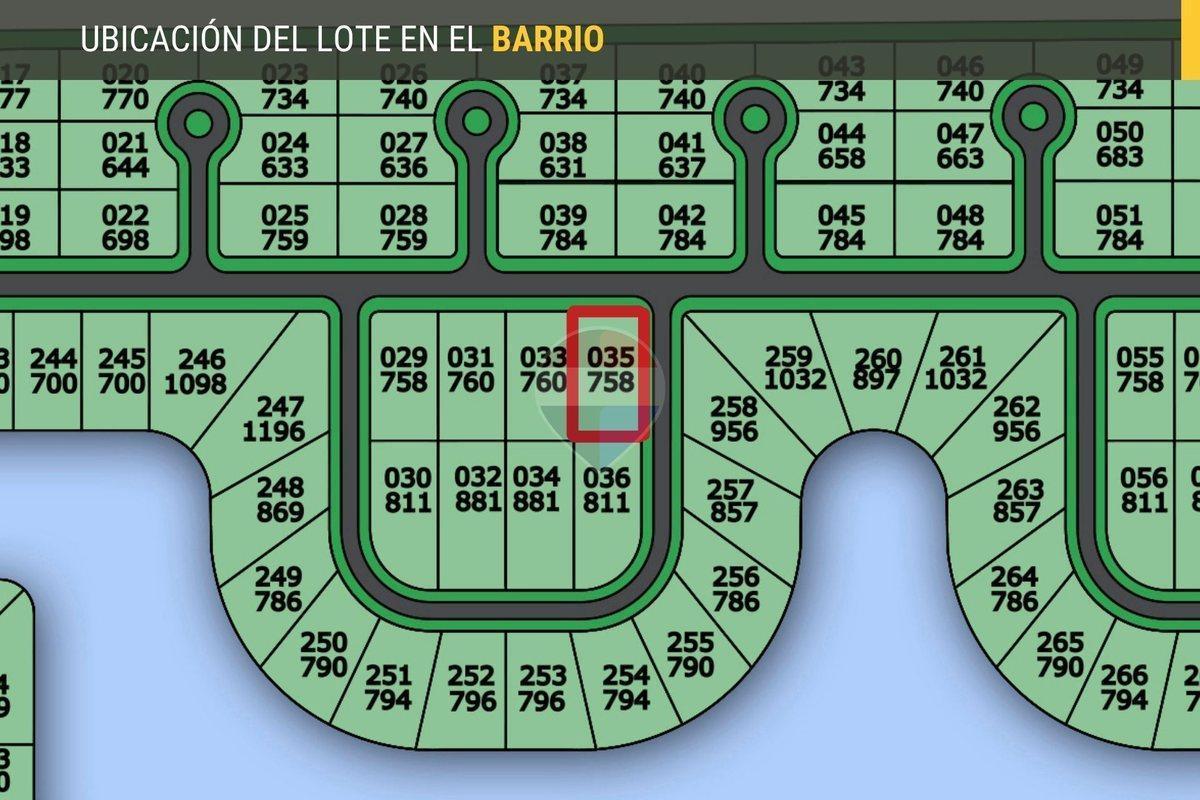 Foto de Venta Lote 784mts en esquina Bo. Elcano - Hudson, imagen 5