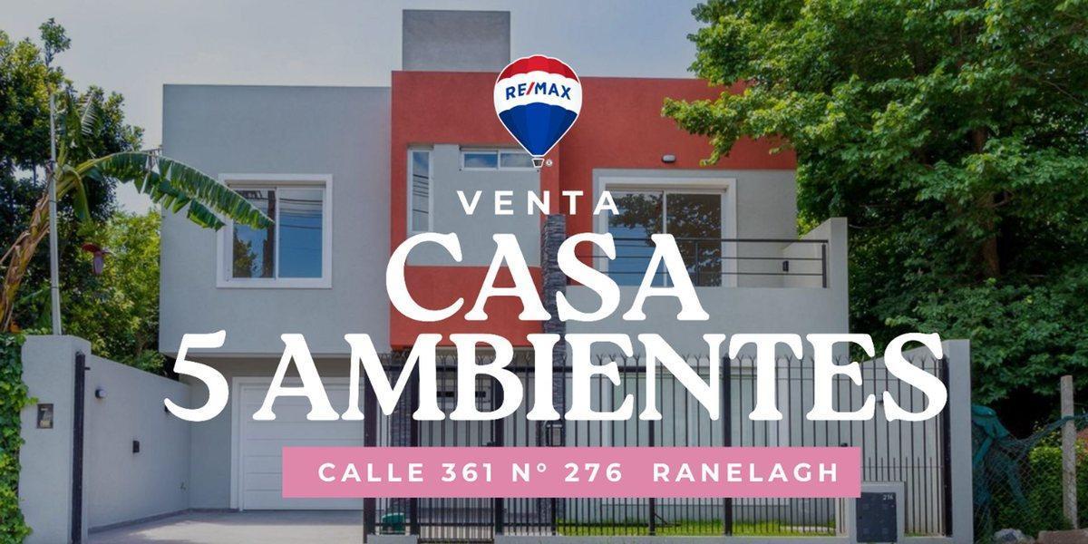 Foto de VENTA CASA 5 AMBIENTES EN RANELAGH C/COCHERA, imagen 2