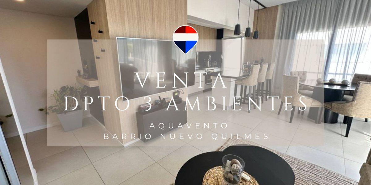 Foto de VENTA DEPTO 3 AMB COCHERA AQUAVENTO NUEVO QUILMES, imagen 2