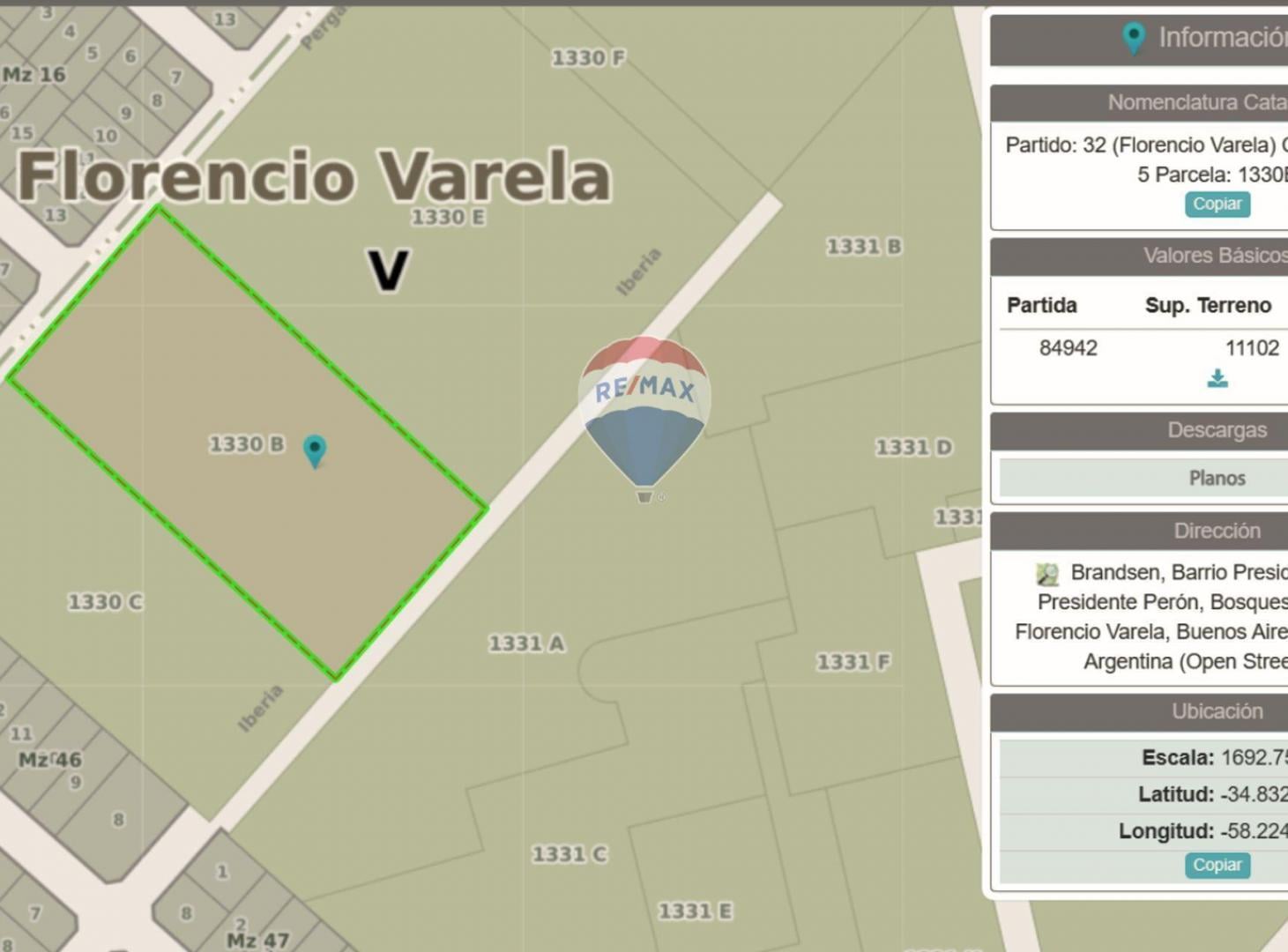 Foto de VENTA LOTE TERRENO 11.000 N2 BOSQUES F. VARELA, imagen 1