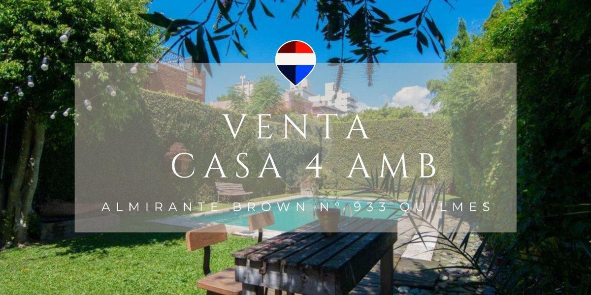 Foto de VENTA CASA 4 AMB COCHERA JARDIN PISCINA QUILMES, imagen 1